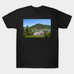 Old town, Oberwesel, Middle Rhine, Rhine, Rhineland-Palatinate, Germany T-Shirt